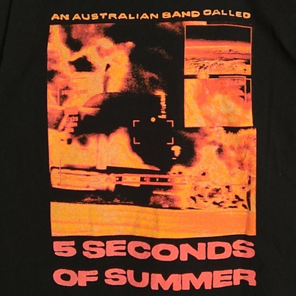 Other - 2019 5SOS NORTH AMERICAN TOUR SHIRT